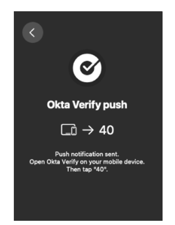 Okta Device Access macOS Number challenge